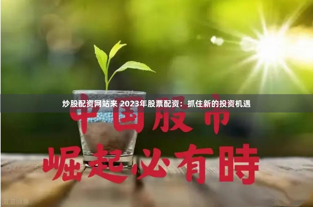 炒股配资网站来 2023年股票配资：抓住新的投资机遇