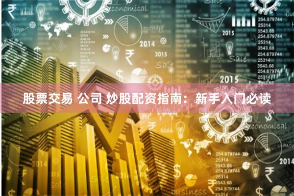 股票交易 公司 炒股配资指南：新手入门必读